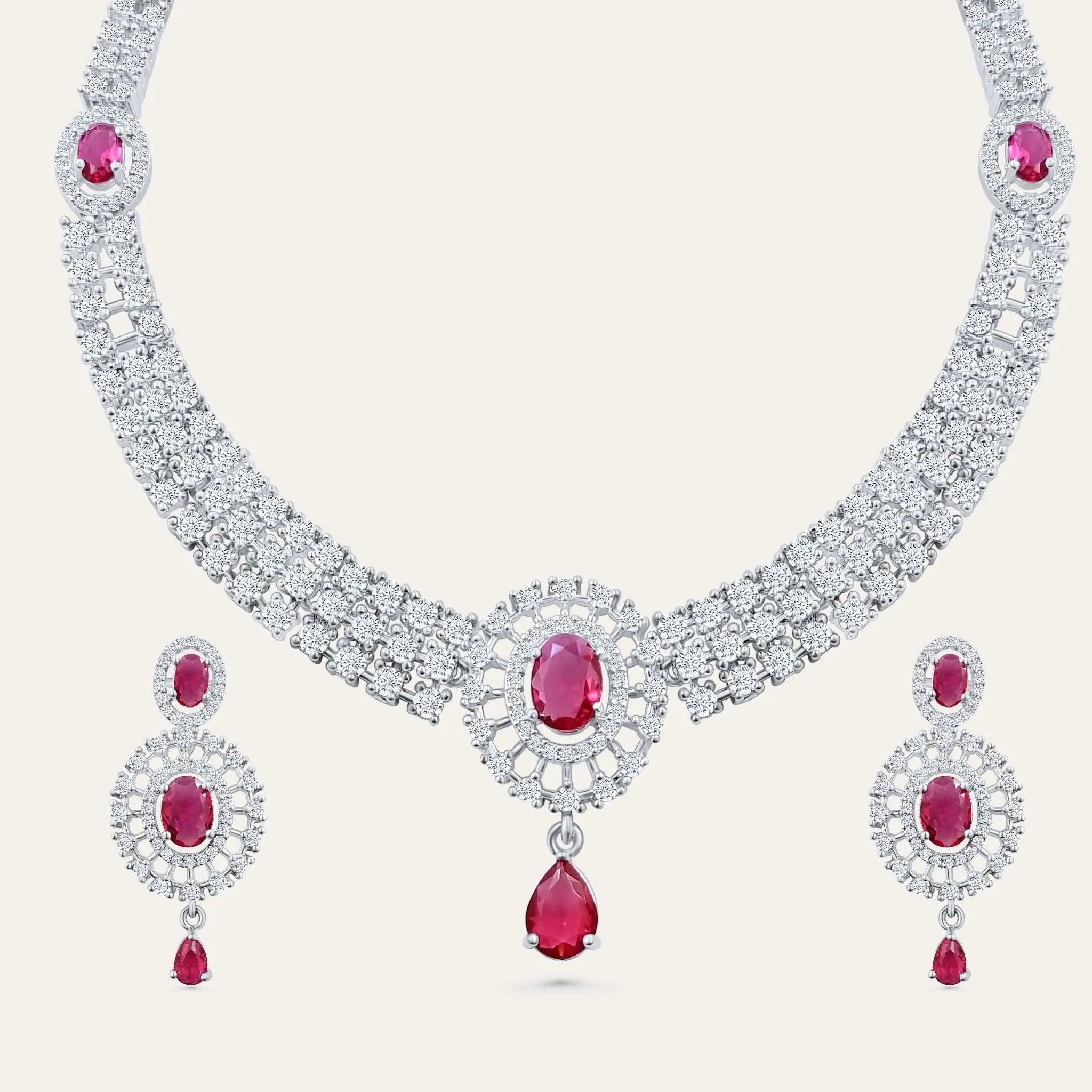 Crimson Imperial Jewelry Set N3VO