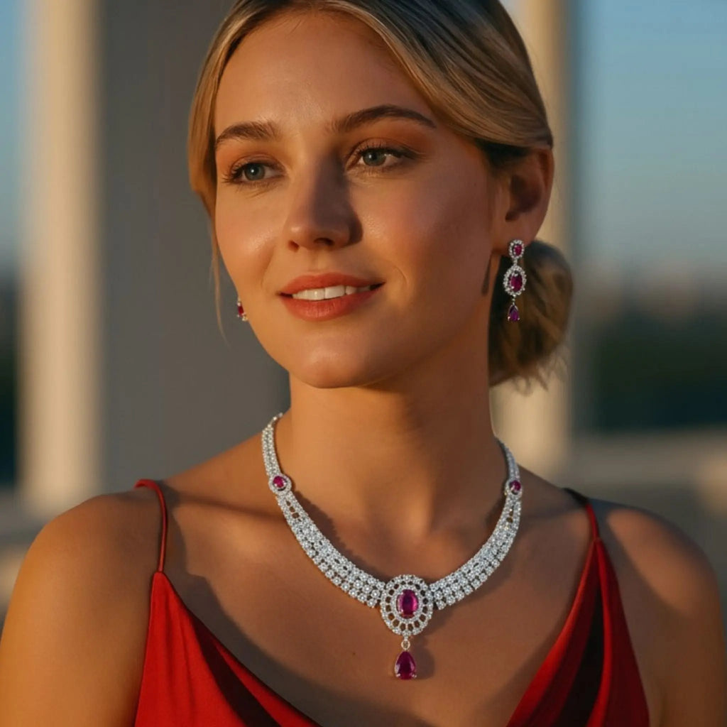 Crimson Imperial Jewelry Set N3VO