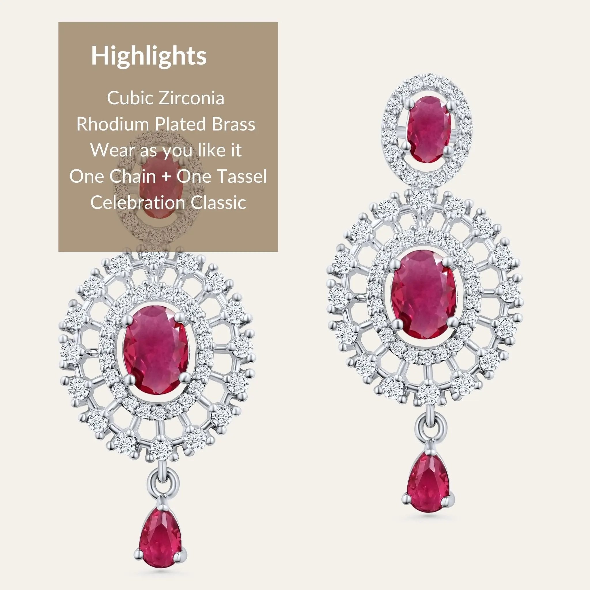 Crimson Imperial Jewelry Set N3VO