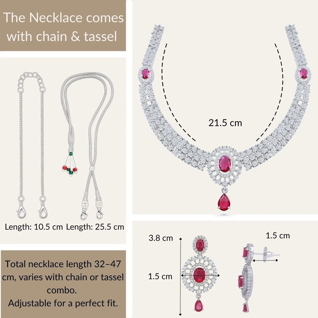 Crimson Imperial Jewelry Set N3VO