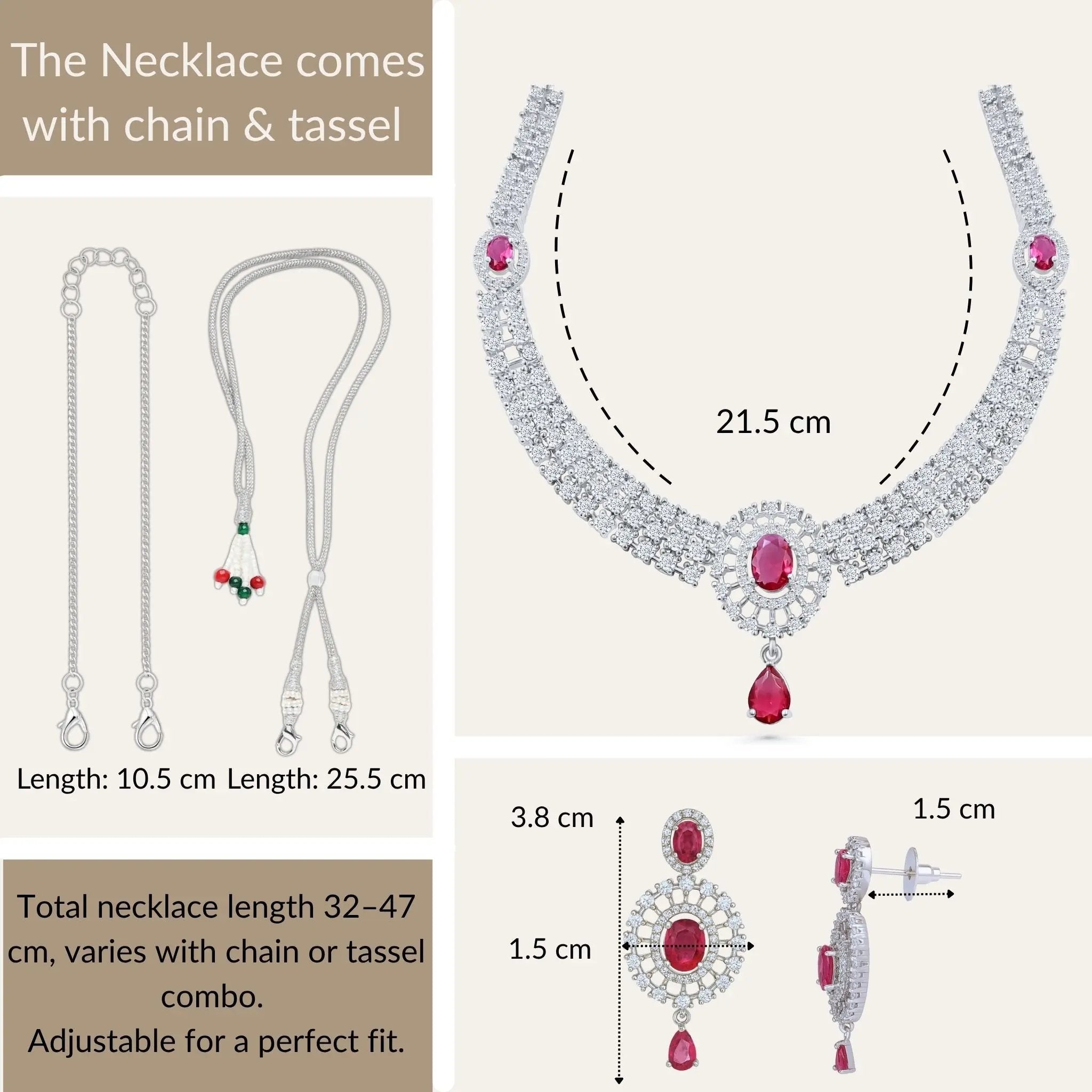 Crimson Imperial Jewelry Set N3VO