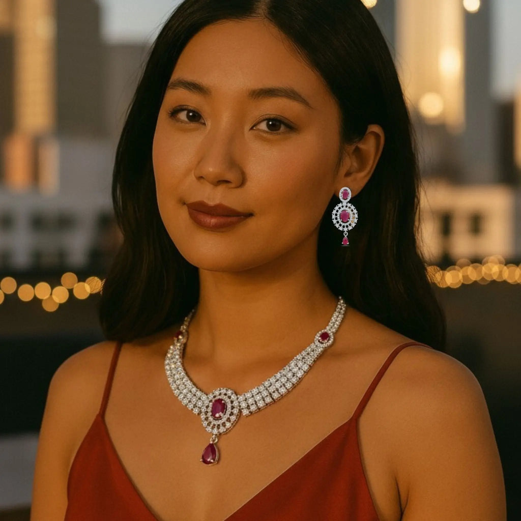 Crimson Imperial Jewelry Set N3VO