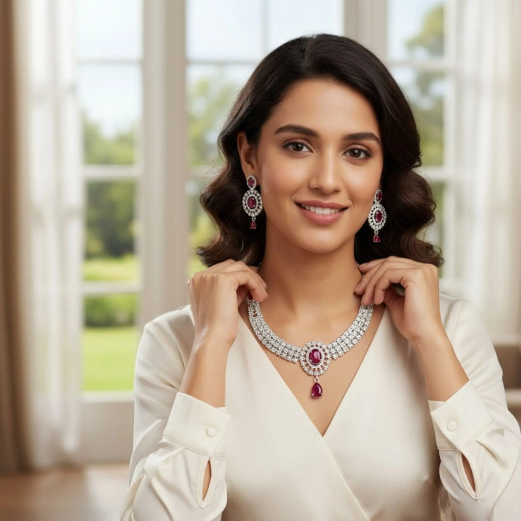 Crimson Imperial Jewelry Set N3VO