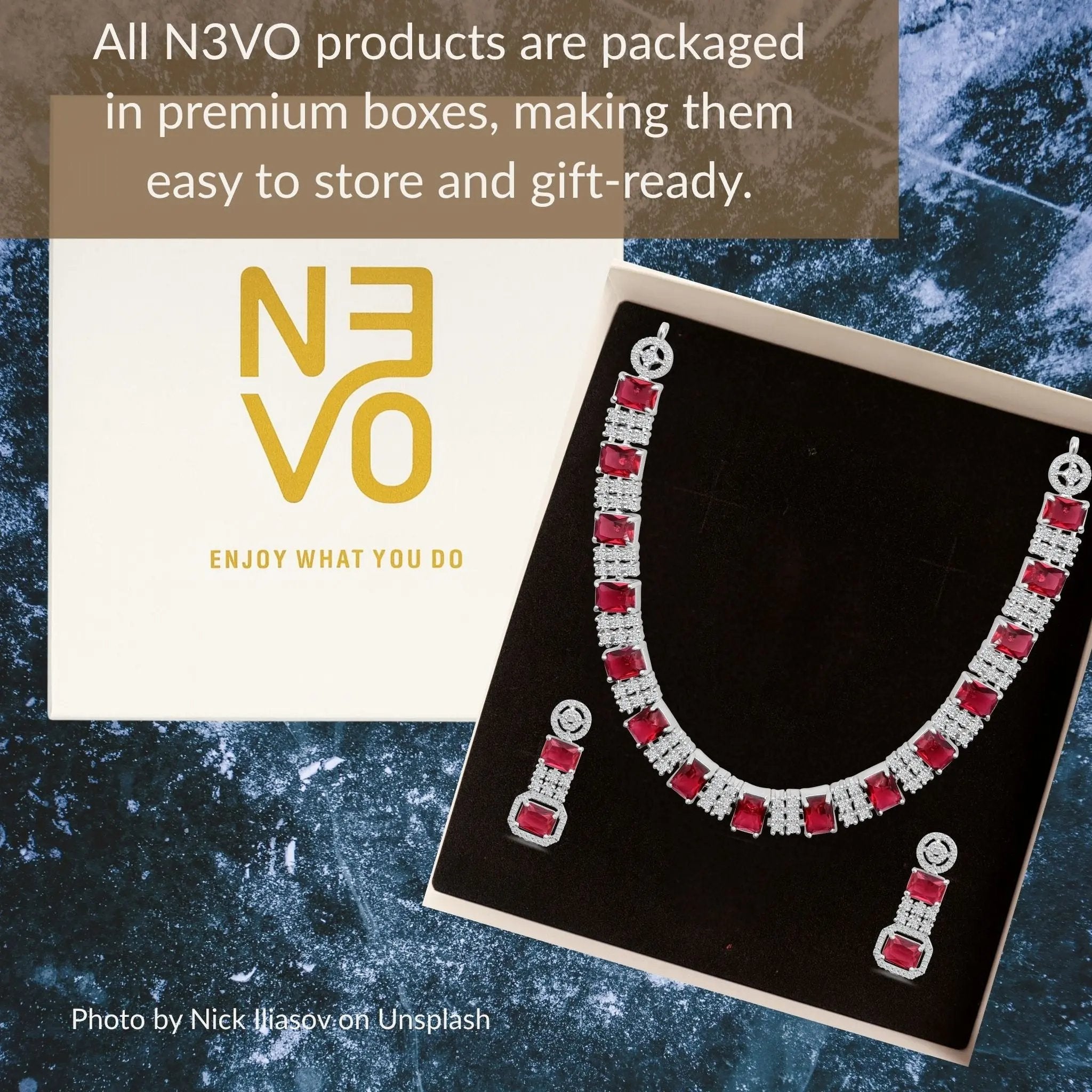 Crimson Royale Jewelry Set N3VO