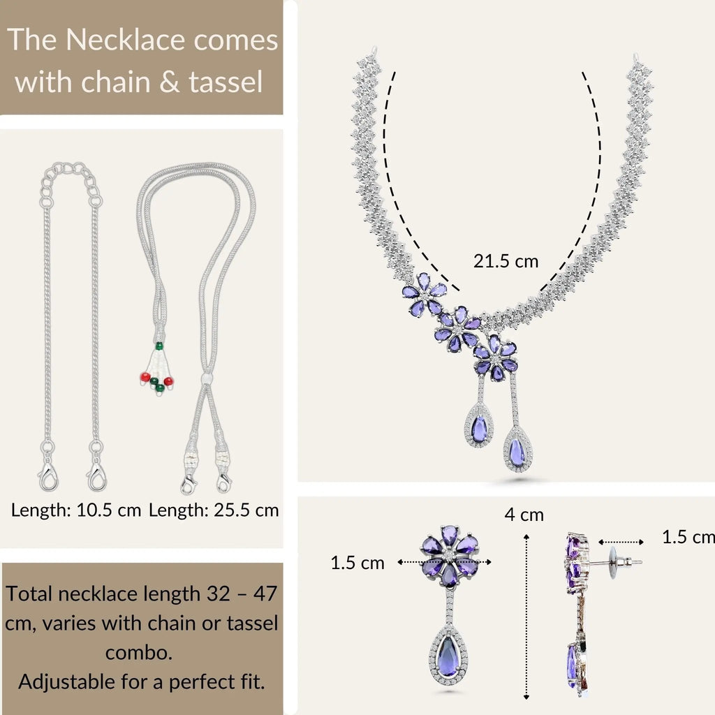 Orchid Violetta Jewelry Set N3VO