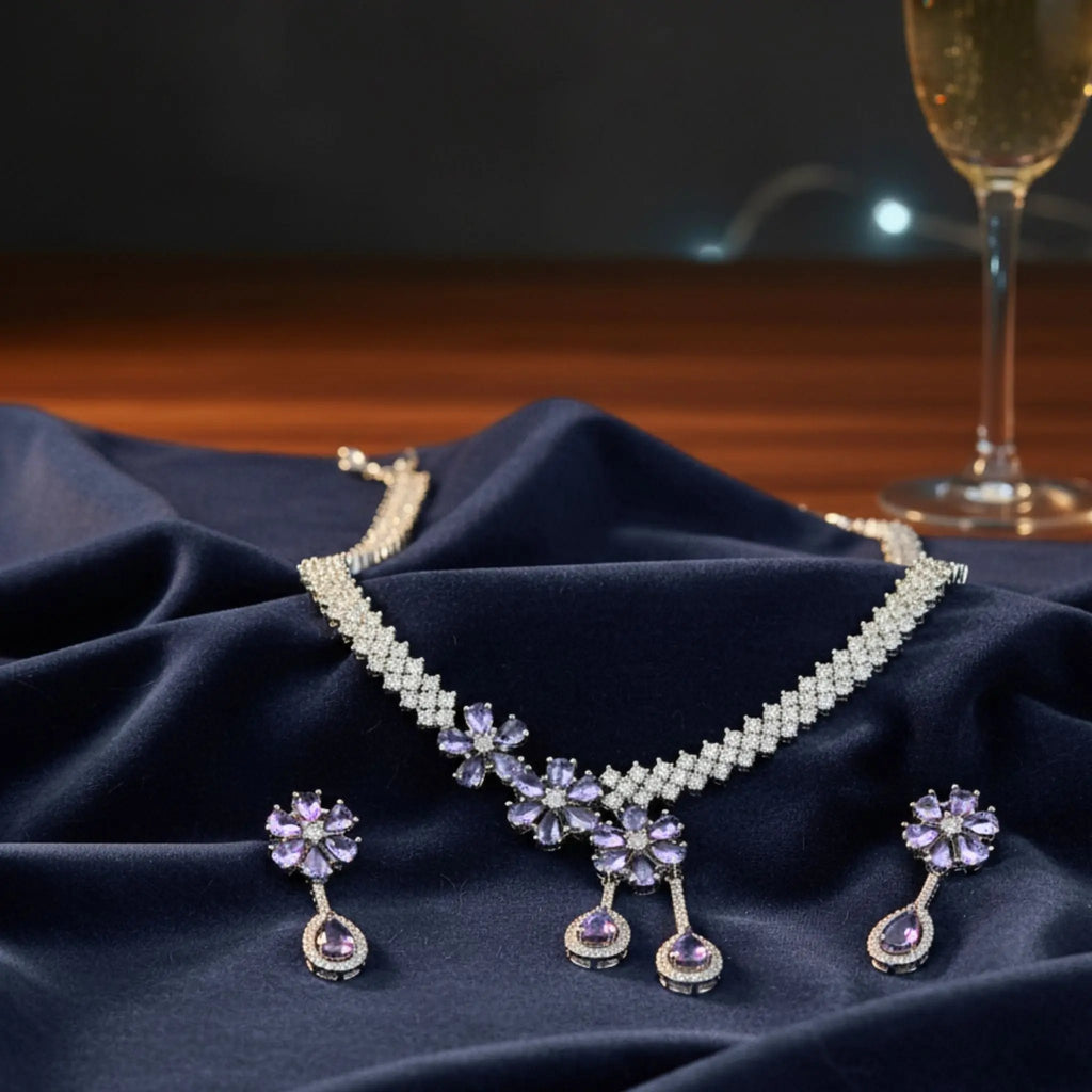 Orchid Violetta Jewelry Set N3VO