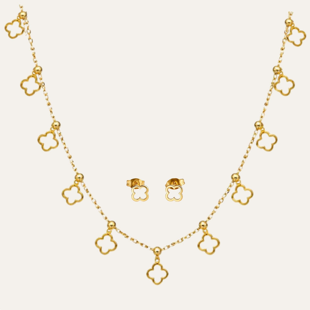 Nyra Clover Necklace