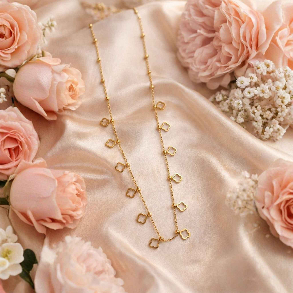 Nyra Clover Necklace
